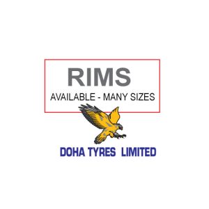 Rim Available - Wide range: size 14, 15, 17, 17.5, 19.5, 22.5 etc
